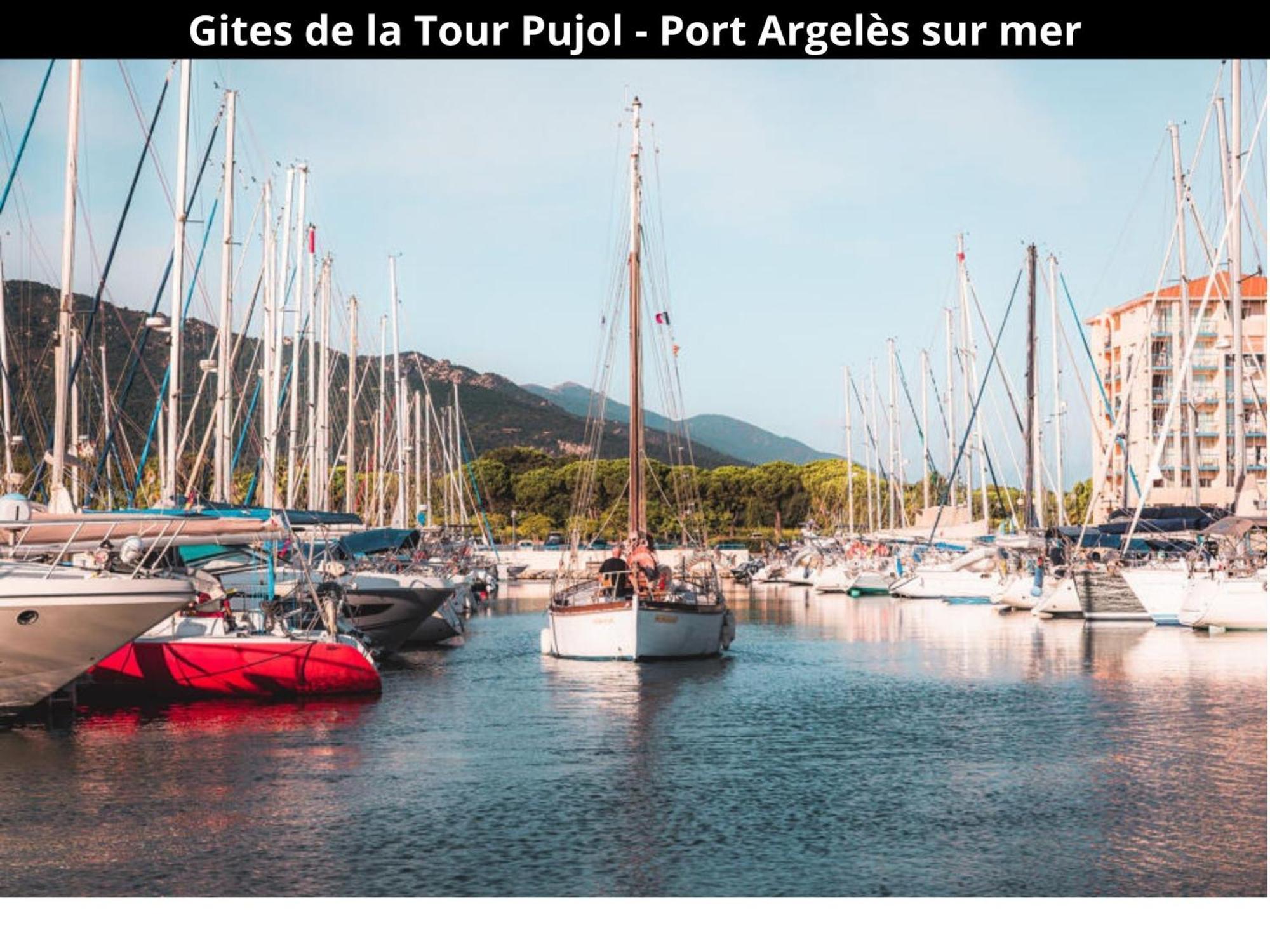 Les Gites De La Tour Pujol アルジェレス・シュル・メール エクステリア 写真